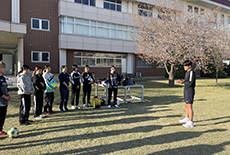 女子サッカー部活動イメージ